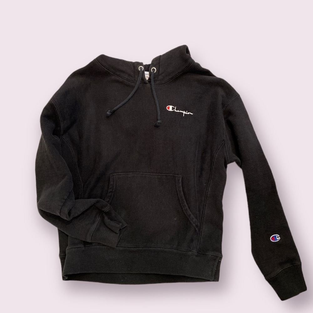 Black champion Hoodie